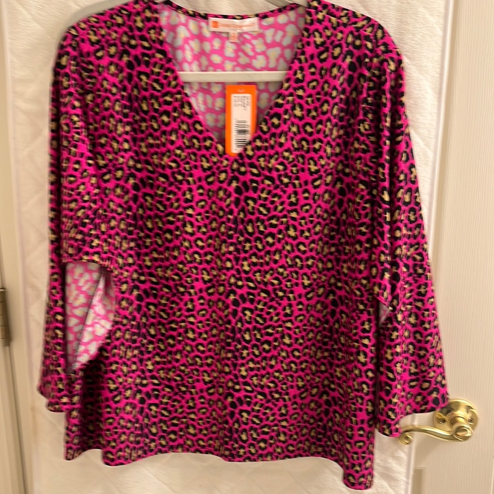 Jude Connolly Daniella Top-Leopard Print